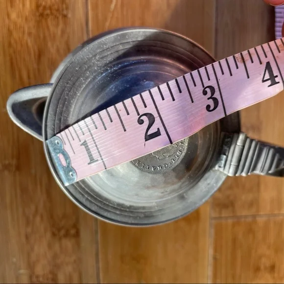 925 Hand Hammered Beer Pitcher Georgivs iii dei gratia Authentic Coin Embossed - Picture 14 of 14